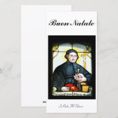 Carte photographique de Buon Natale (Devant / Derrière)