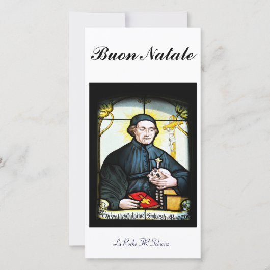 Carte photographique de Buon Natale (Devant)