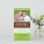 CARTE PHOTOGRAPHIQUE DE NOËL :: chandyflots 2 (Debout devant)