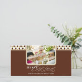 CARTE PHOTOGRAPHIQUE DE NOËL :: flocon de neige mi (Debout devant)