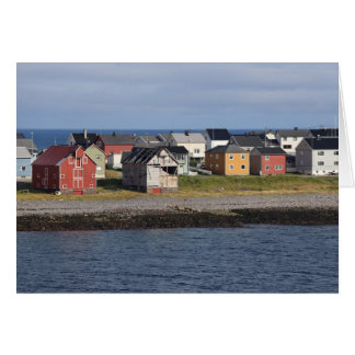 Carte photographique des maisons à Vardø