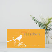 CARTE PHOTOGRAPHIQUE MODERNE :: whimsicalbird 4A (Debout devant)