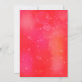 Carte Photos de Noël étincelantes (Dos)