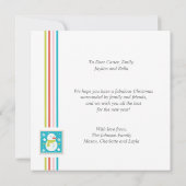 Carte Photos de Noël Postage (Dos)