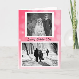 Carte Photos d'Heureuse Sainte-Valentin personnalisé