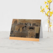 Carte ''Photos du centre de Los Angeles' (Fleur jaune)