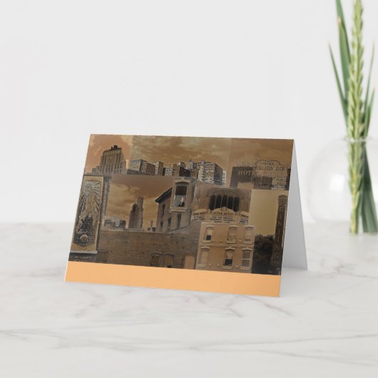 Carte ''Photos du centre de Los Angeles' (Devant)