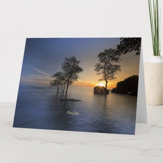 Carte Phu Quoc Island, Vietnam (Devant)