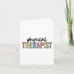 Carte Physiothérapie physique PT Graduate Physiothérapie
