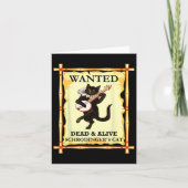 Carte Physique Chat de Schrodinger Physicien quantique (Devant)