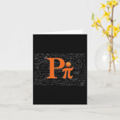 Carte Pi Day 2025 Math Science Drôle Enseignant Don (Fleur jaune)