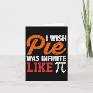 Carte Pi Day Cute Geek Pie Sur Pi Day Math Love Cadeau