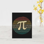 Carte Pi Day Funny Math 3.14 Numéro Pi Lover Tee (Fleur jaune)