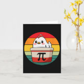 Carte Pi Day Picken Pot Pie Math Professeur de sciences (Fleur jaune)