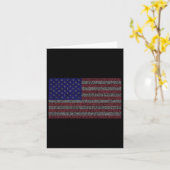 Carte Pi Day Usa Drapeau Math 3.14 Mars 14 (Fleur jaune)
