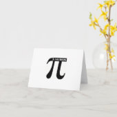 Carte Pi Day VENTE ~ 14 mars folie (Fleur jaune)