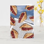 Carte Pi est en chute, Pi Day Greeting Card (Fleur jaune)