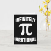 Carte Pi Infiniment Irrationnel Pi Day 314 Math Geek Ner (Fleur jaune)
