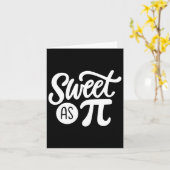 Carte Pi Jour Math Enseignant Mathématiques Pi Symbole D (Fleur jaune)