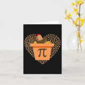 Carte Pi Jour Pot Pi Pie Math 3.14 (Fleur jaune)
