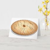 Carte PI PIE CRUST -Cutie Pie - Célébrez Pi Day! nombre (Fleur jaune)