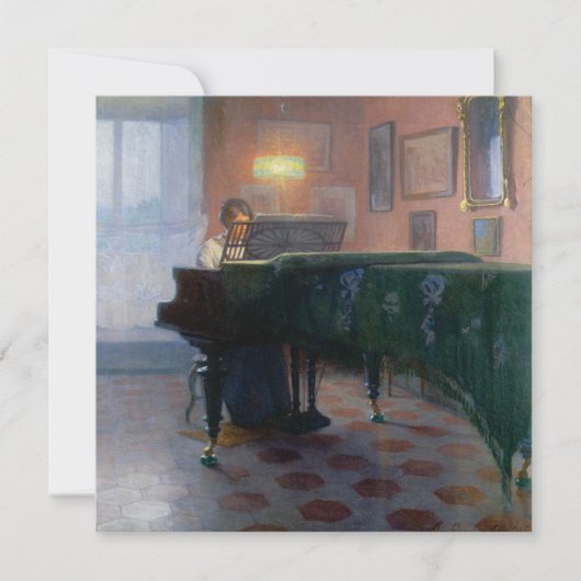 Carte Piano Player (Pianiste) (Musicienne) (Devant)