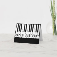 Piano tuts Joyeux anniversaire