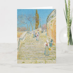 Carte Piazza di Spagna, Rome Childe Hassam