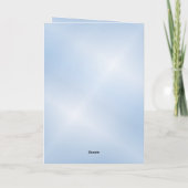 Carte Pic et Fleurs (Dos)