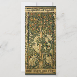 Carte Pic-vert par William Morris, Art Textile Ancien
