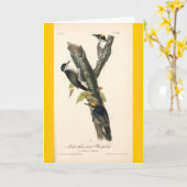 Carte - Pic Vintage - ami (Fleur jaune)