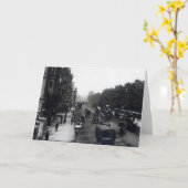 Carte Piccadilly, Londres (Fleur jaune)