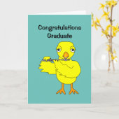 Carte Piccolo Chick (Fleur jaune)