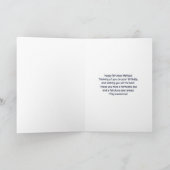 Carte Pichet à Lait Blanc Rustique avec Fleurs Anniversa (Intérieur)