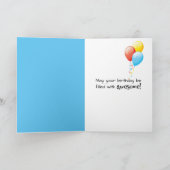 Carte Pickle Personne avec Casquette pour 70e anniversai (Intérieur)