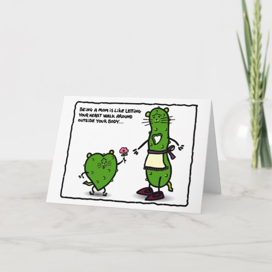 Carte Pickle Weasel célèbre la Fête des mères ! (Devant)