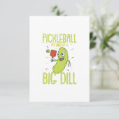 Carte Pickleball C'est un genre de jeu de jeu de jeu Big (Debout devant)