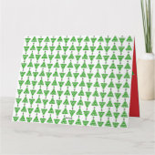 Carte Pickleball Christmas Tree Happy Holidays Photo (Dos)