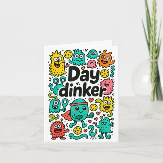 Carte Pickleball day dinker  (Devant)