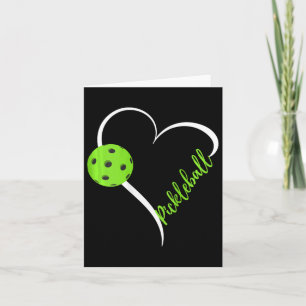 Carte Pickleball de Love - Match de Pickleball mignon