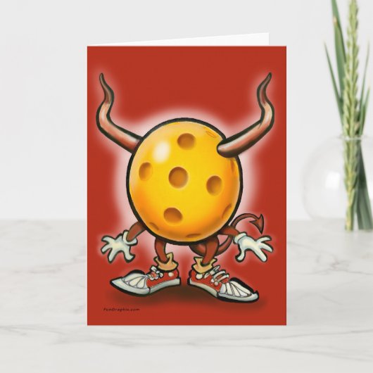 Carte Pickleball Demon (Devant)