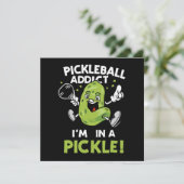 Carte Pickleball-drole (Debout devant)
