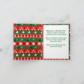 Carte Pickleball Holiday Cheval (Intérieur)