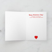 Carte Pickleball Joyeuse Saint-Valentin (Intérieur)