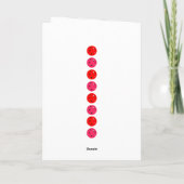 Carte Pickleball Lover Valentine Trois petits mots (Dos)