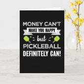 Carte Pickleball vous rend heureux Dink Fan Cadeau (Fleur jaune)