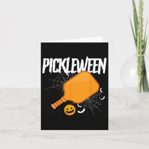 Carte Pickleween Pickleball Halloween