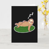 Carte Picks Sloth Concombres Gherkin (Fleur jaune)