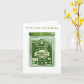 Carte Picky Gherkins Jar Pop Art (Fleur jaune)