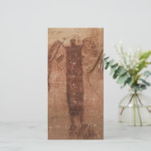 Carte Pictographie de l'angle de lavage Buckhorn (Debout devant)